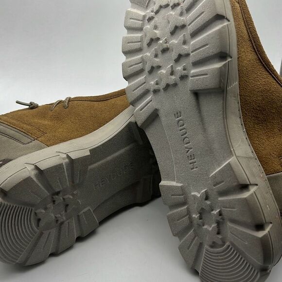 HEY DUDE Boris Eco Casual Shoe Comfort Boots - Tobacco - Men's Size 8- NWB‎ - Picture 8 of 11